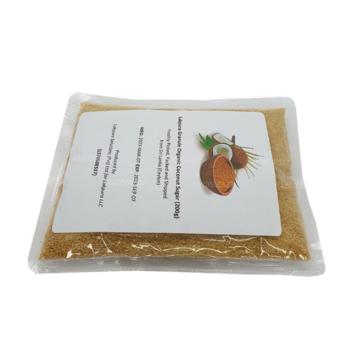 Lakpura Granula Organisk Kokosnød Sukker