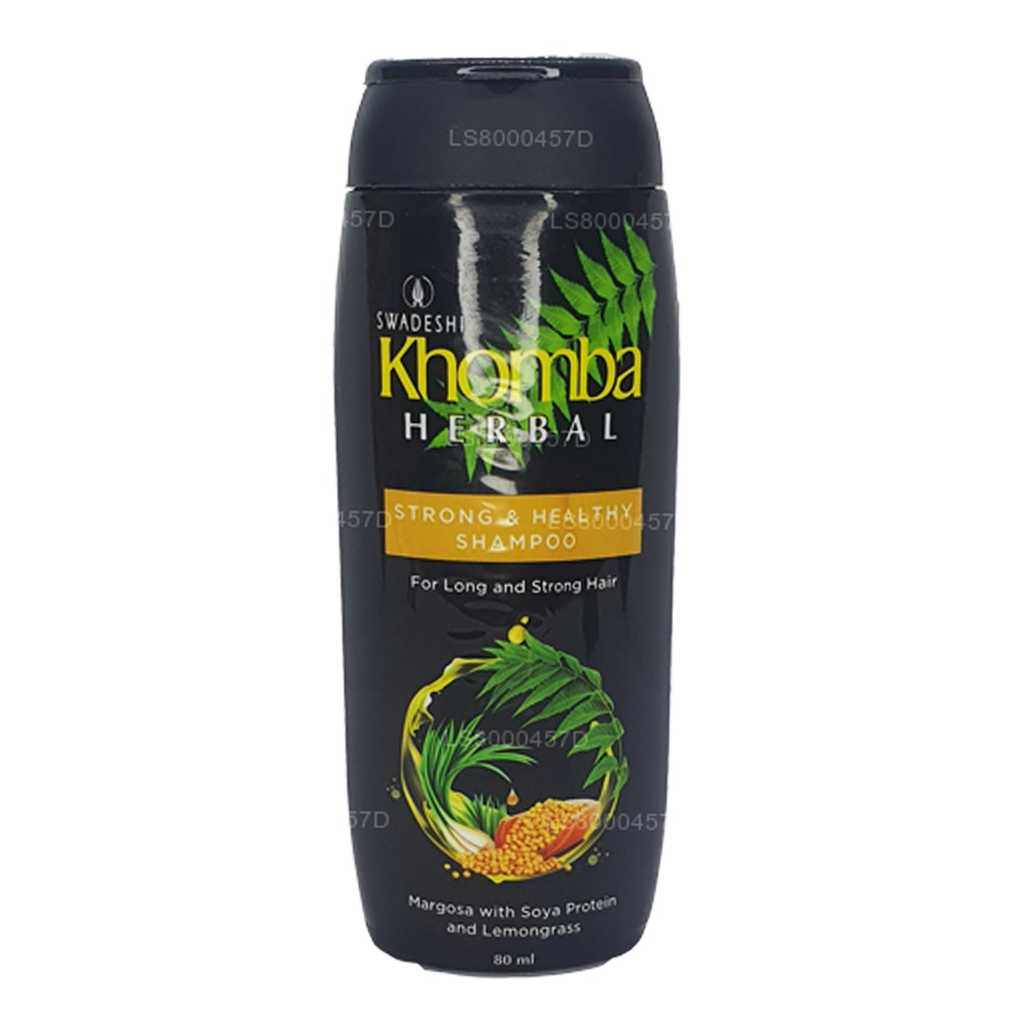 Swadeshi Khomba stærk og sund shampoo (80 ml)