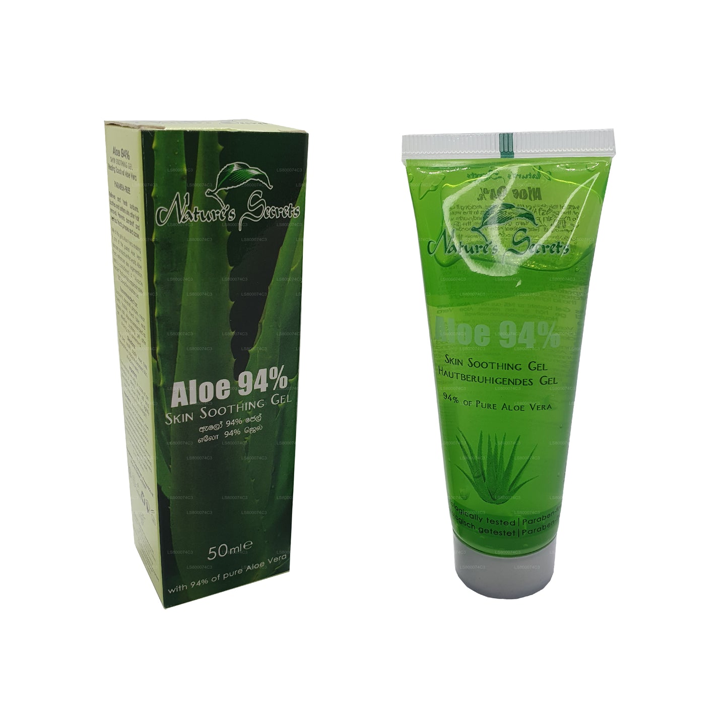 Naturens hemmeligheder Aloe 94% Hud Smoothing Gel (50 ml)