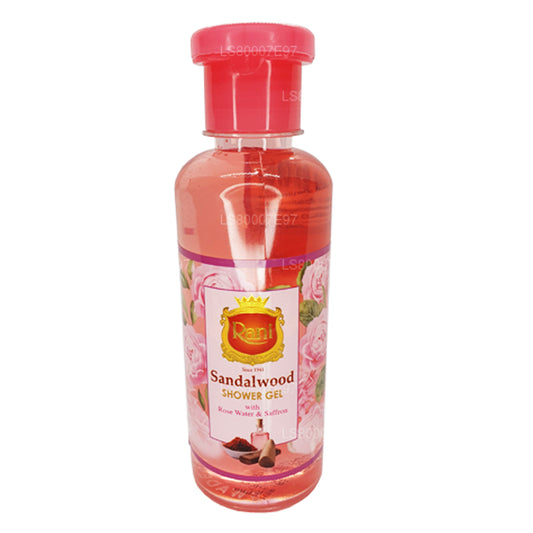 Swadeshi Rani Sandeltræ Badegel Rose vand og safran (250 ml)