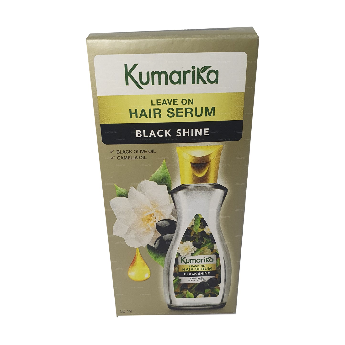 Kumarika Black Shine hårserum (50 ml)