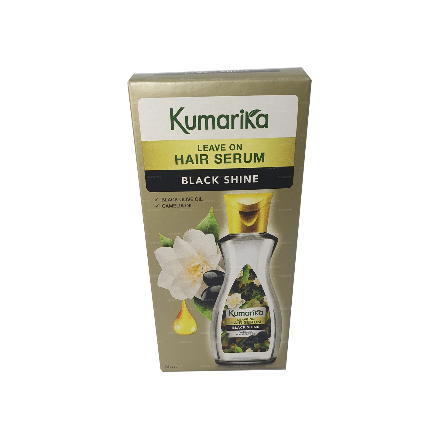 Kumarika Black Shine hårserum (50 ml)