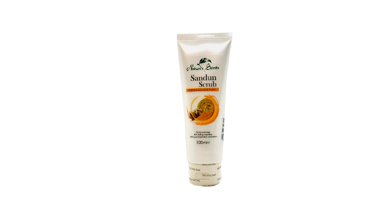 Naturens hemmeligheder Sandun Scrub Med Sandeltræ & Venivel (100 ml)