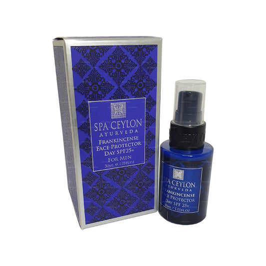 Spa Ceylon Frankincense Rituals til mænd - Ansigtsbeskyttelsesdag „SPF 25+“ (30 ml)