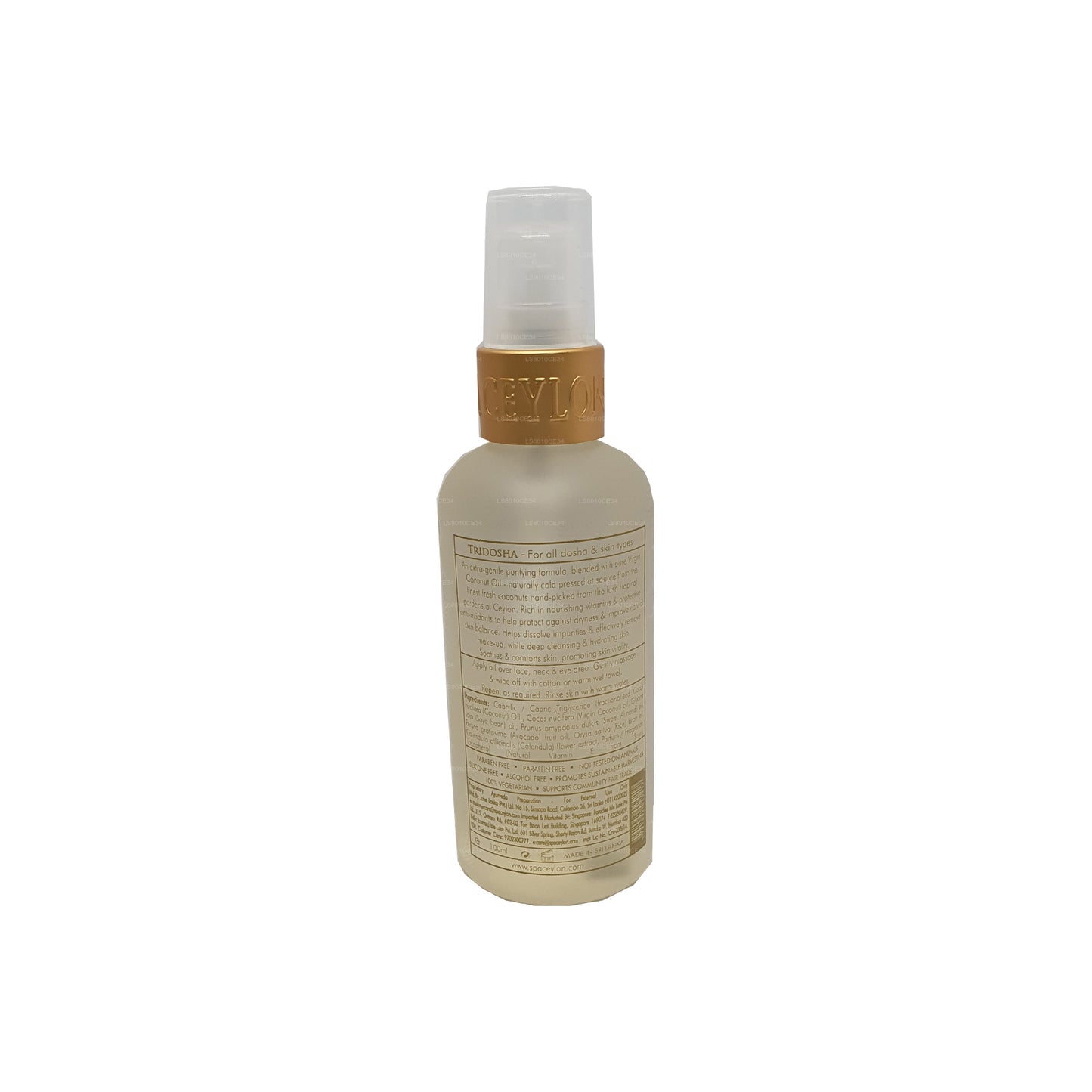 Spa Ceylon Virgin Coconut - Ansigtsrensende olie (100 ml)