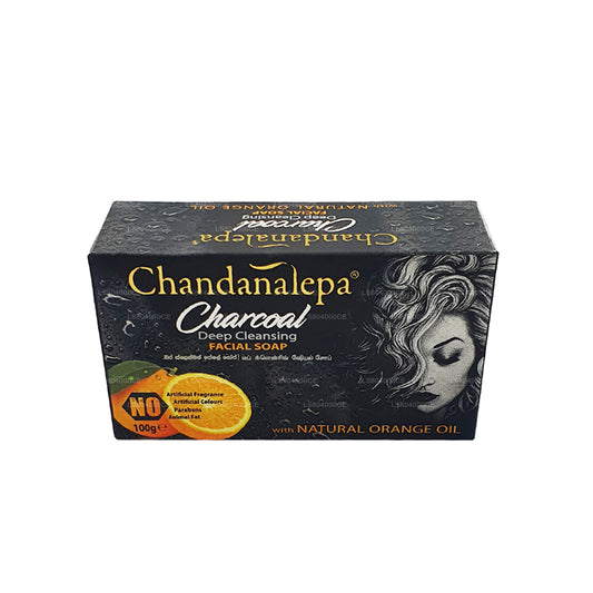 Chandanalepa Trækul Deep Cleansing Bar (100 g)