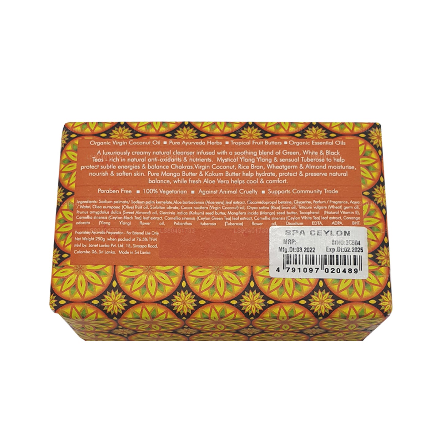 Spa Ceylon Ceylon Te Ylang Luksus Sæbe (250 g)