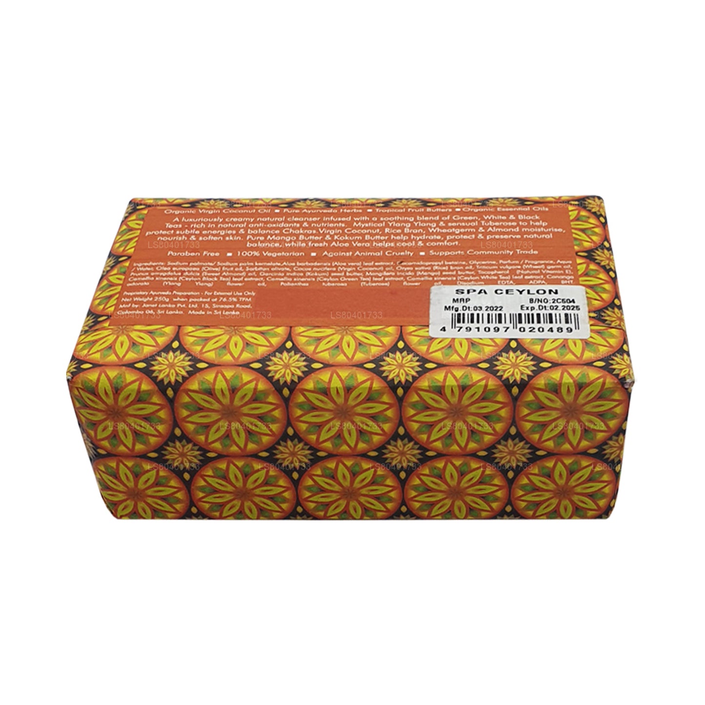 Spa Ceylon Ceylon Te Ylang Luksus Sæbe (250 g)