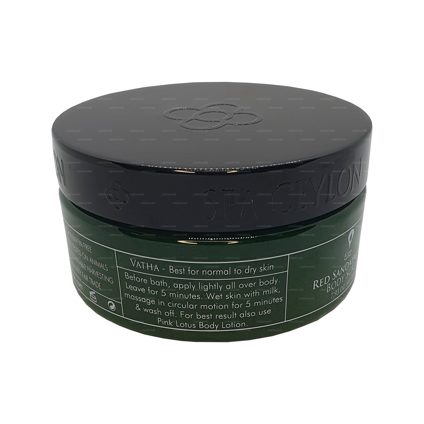 Spa Ceylon Rød Sandeltræ Body Scrub (225g)