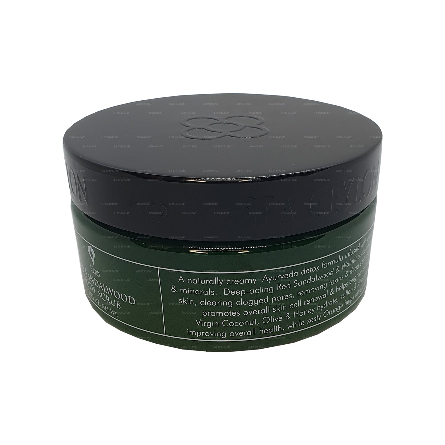 Spa Ceylon Rød Sandeltræ Body Scrub (225g)