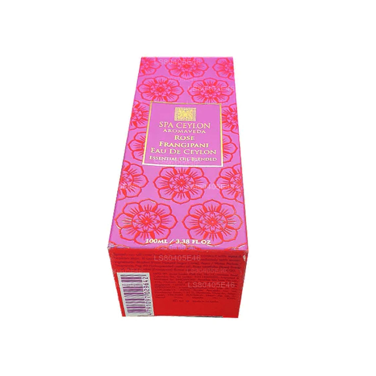 Spa Ceylon Rose Frangipani Eau De Ceylon (100ml)