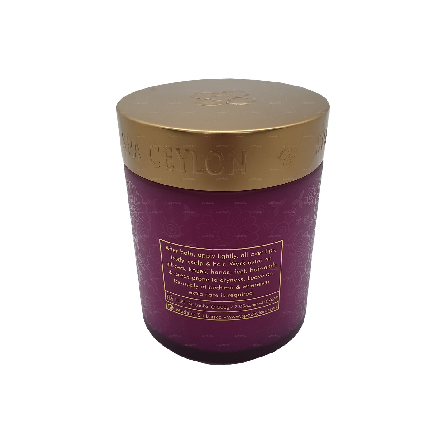 Spa Ceylon Neroli Ylang vinter Wellness hoved til tå Hydrating Balm (200g)