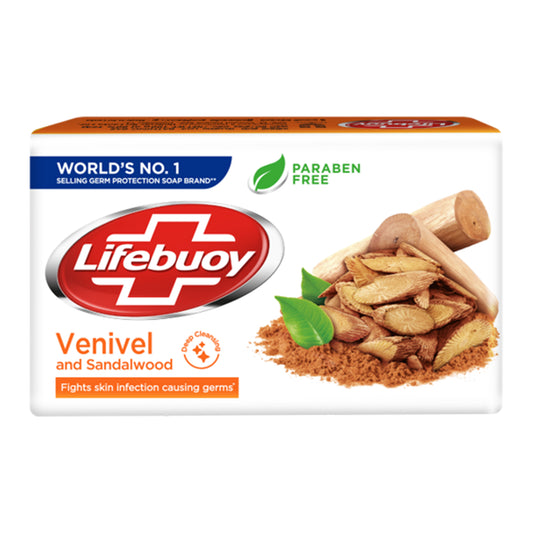 Lifebuoy Venivel & Sandlewood kropsæbe (100g)