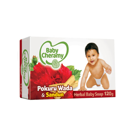 Baby Cheramy Pokuru Wada and Sandun Herbal Baby Soap (120g)