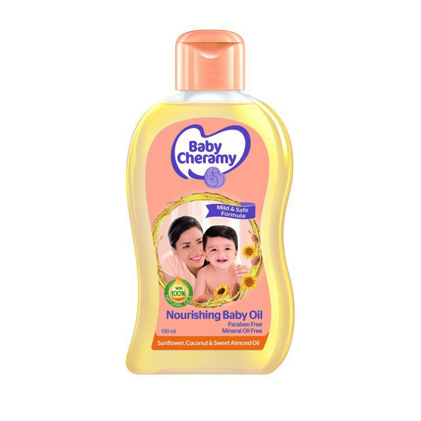 Baby Cheramy Nourishing Baby Oil (100ml)