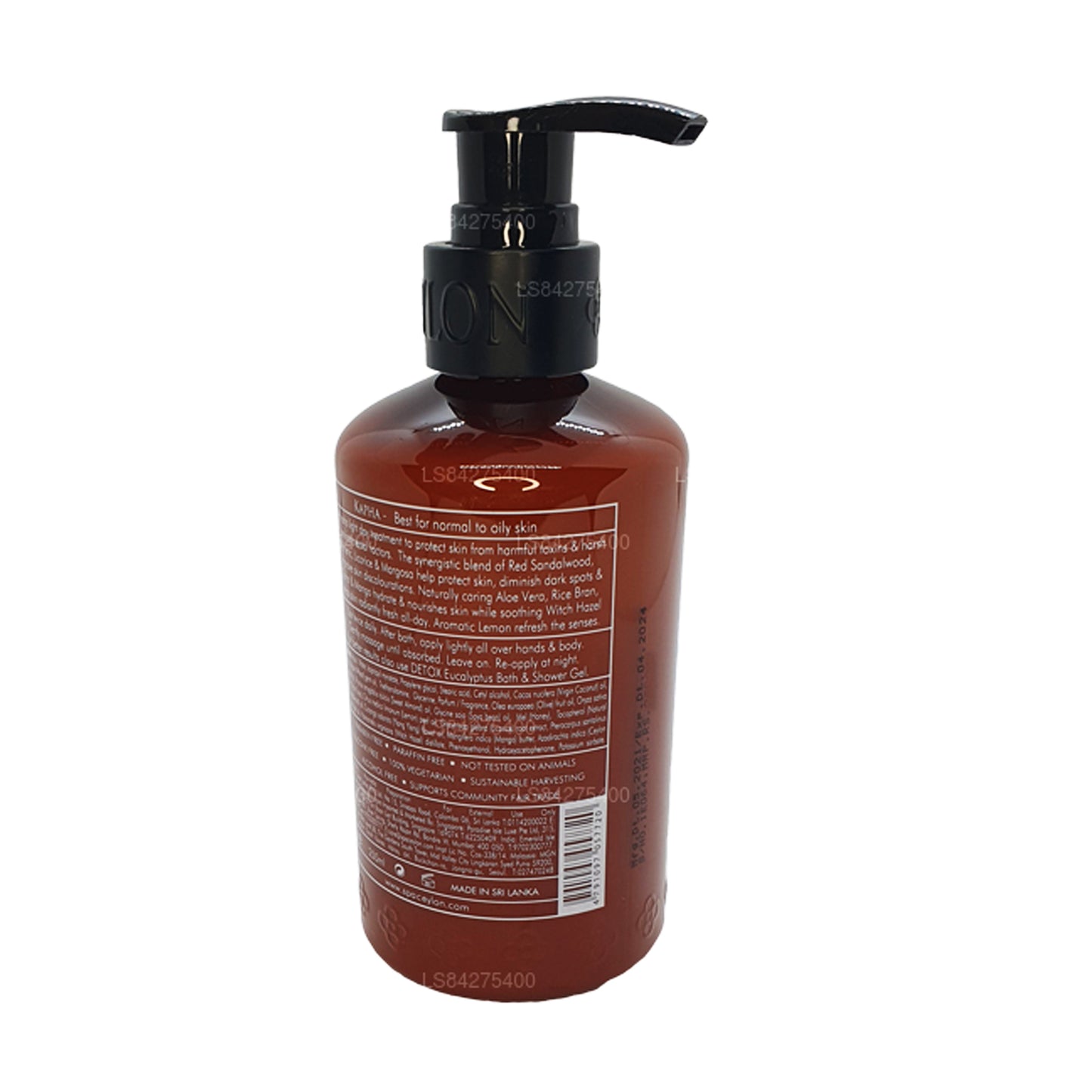 Spa Ceylon Detox Red Sandalwood Body Essence (250ml)