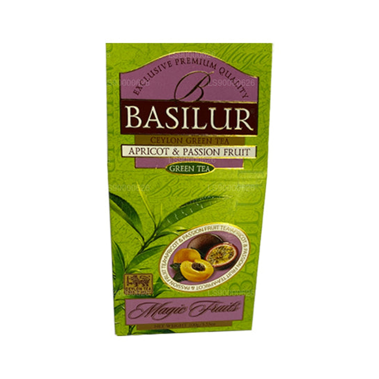 Basilur Magic Green Abrikos & Passionsfrugt (100 g)