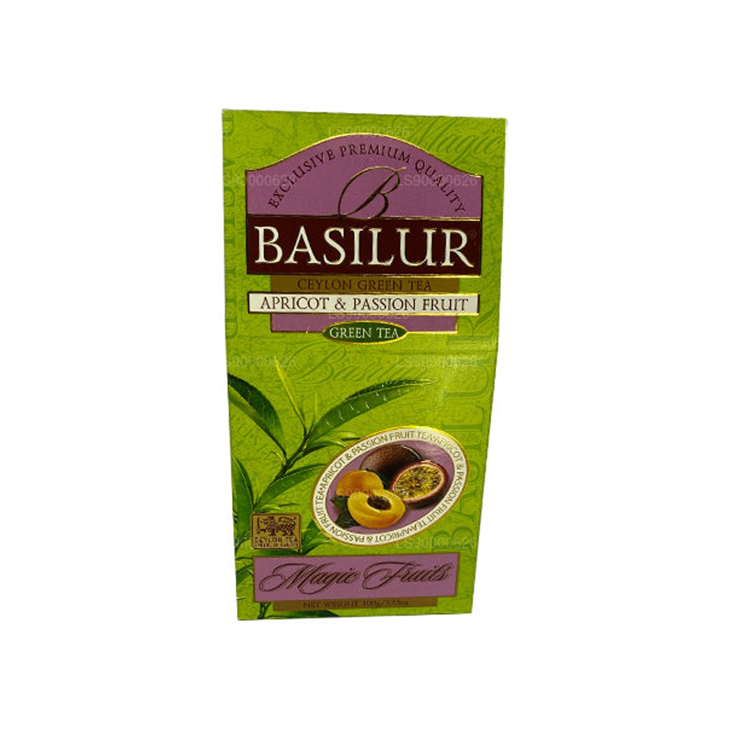 Basilur Magic Green Abrikos & Passionsfrugt (100 g)