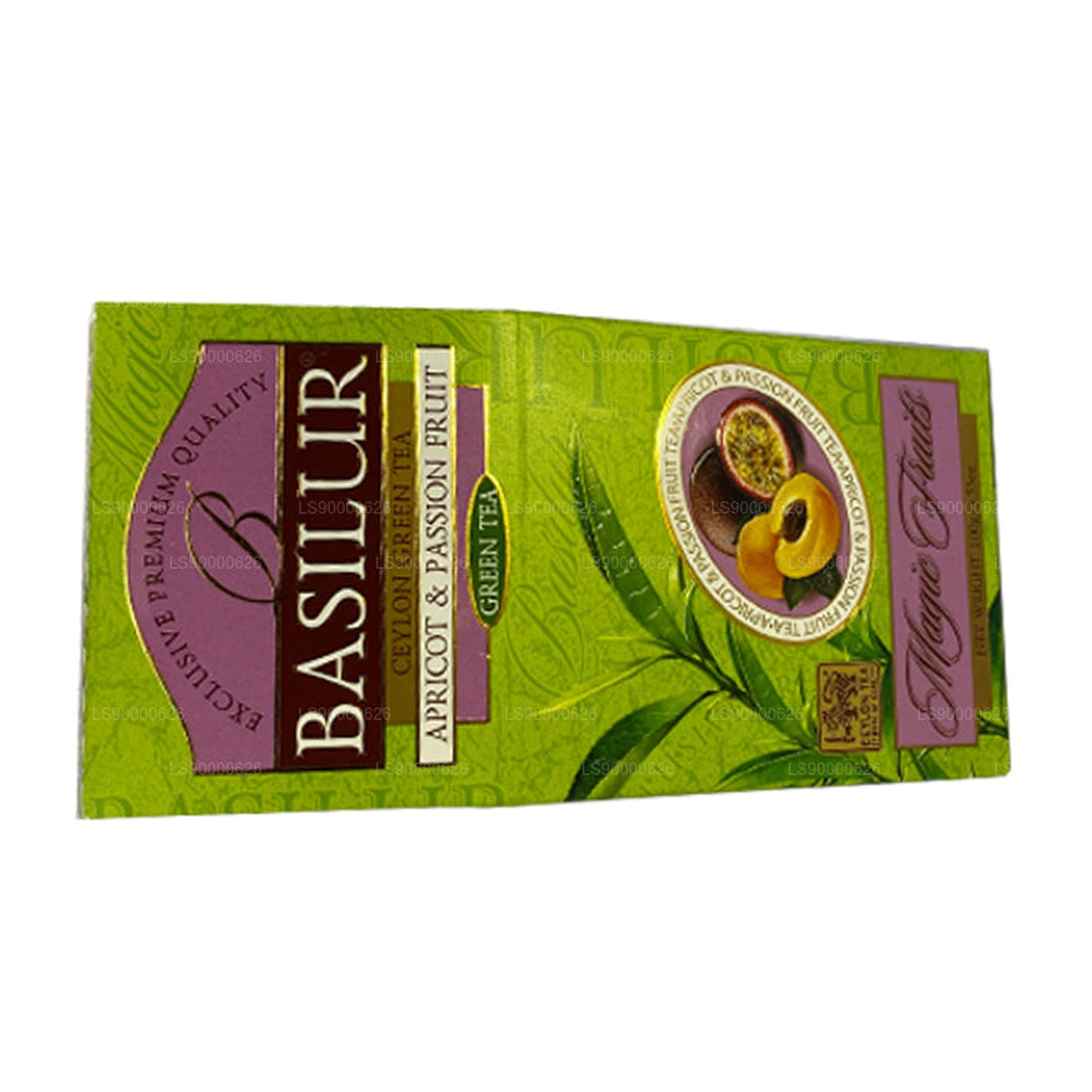 Basilur Magic Green Abrikos & Passionsfrugt (100 g)