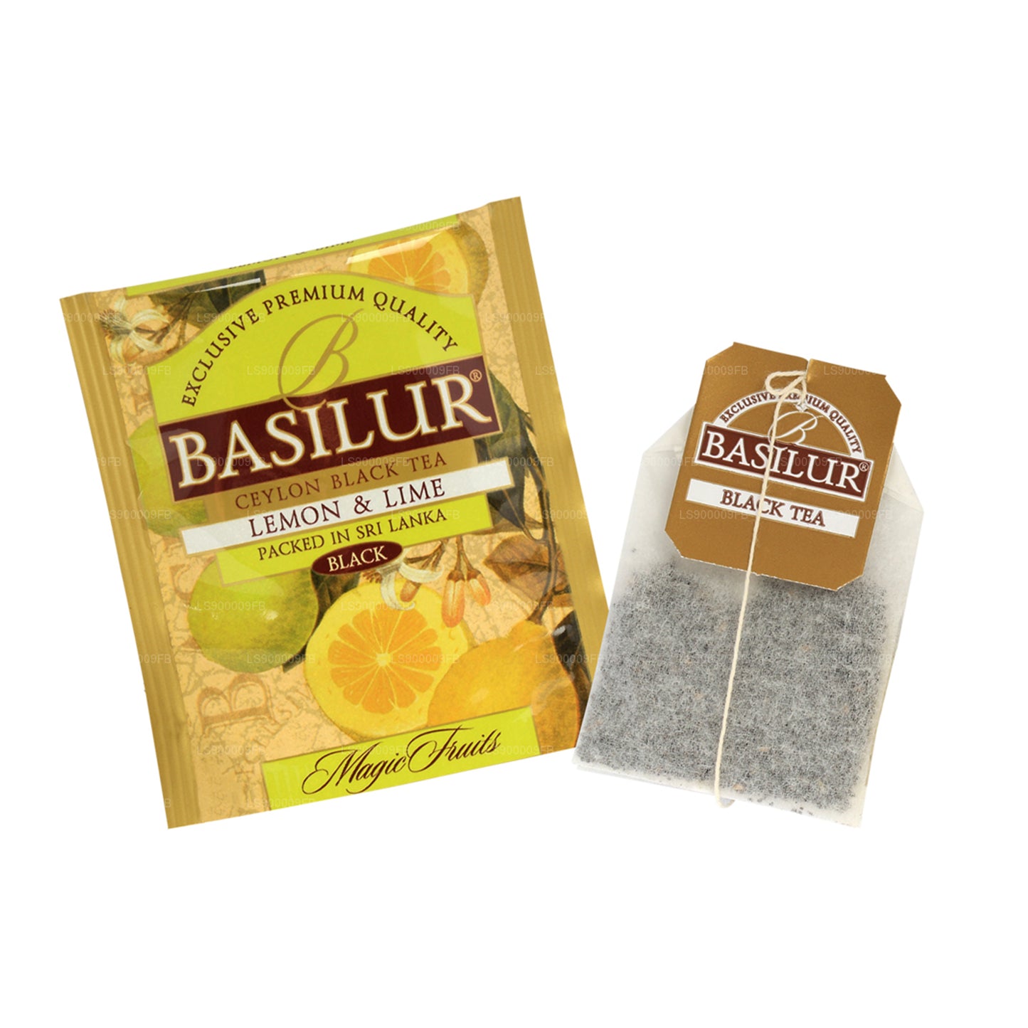 Basilur tebog „Magiske frugter assorteret“ (64 g) Caddy