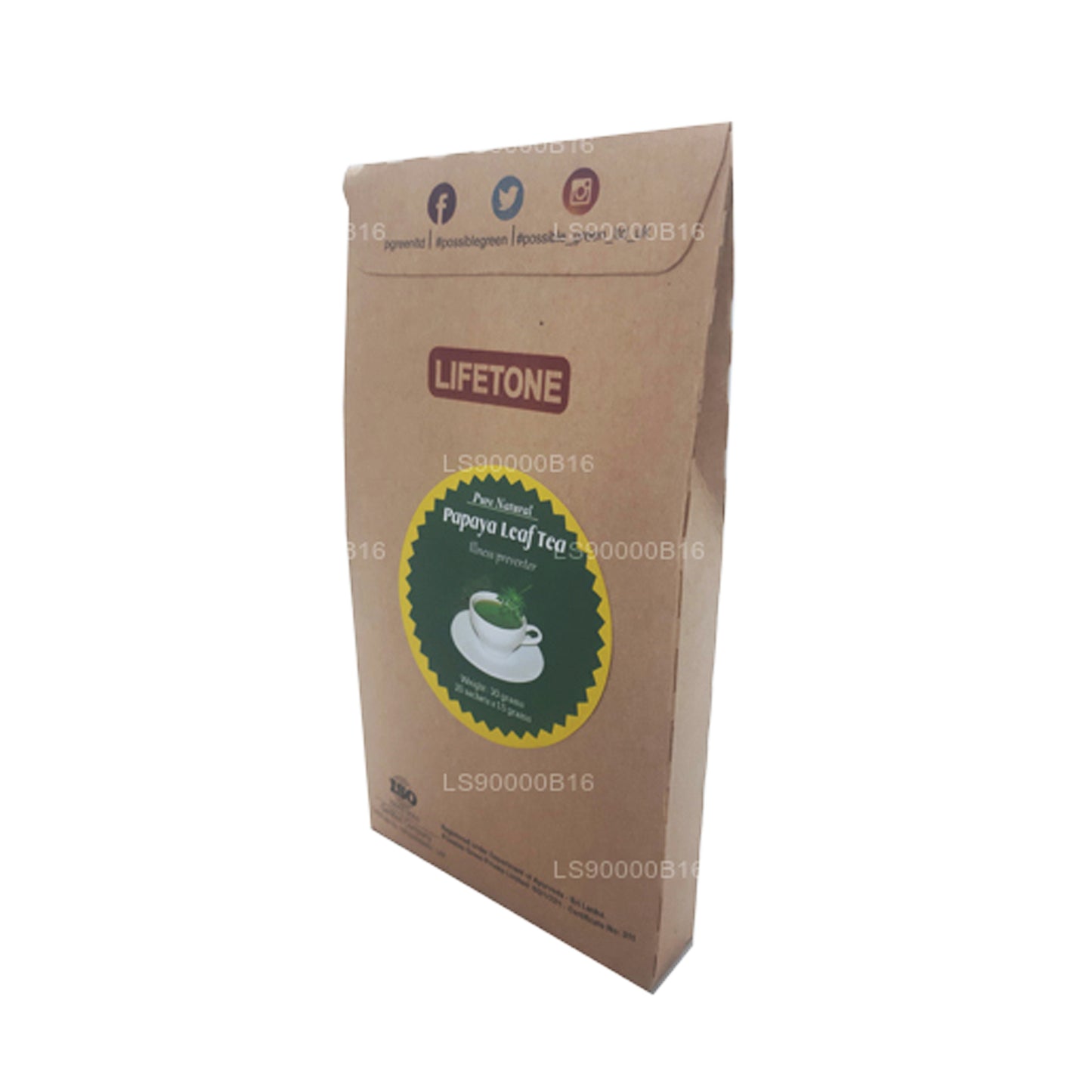 Lifetone Papaya Leaf Te (30 g)