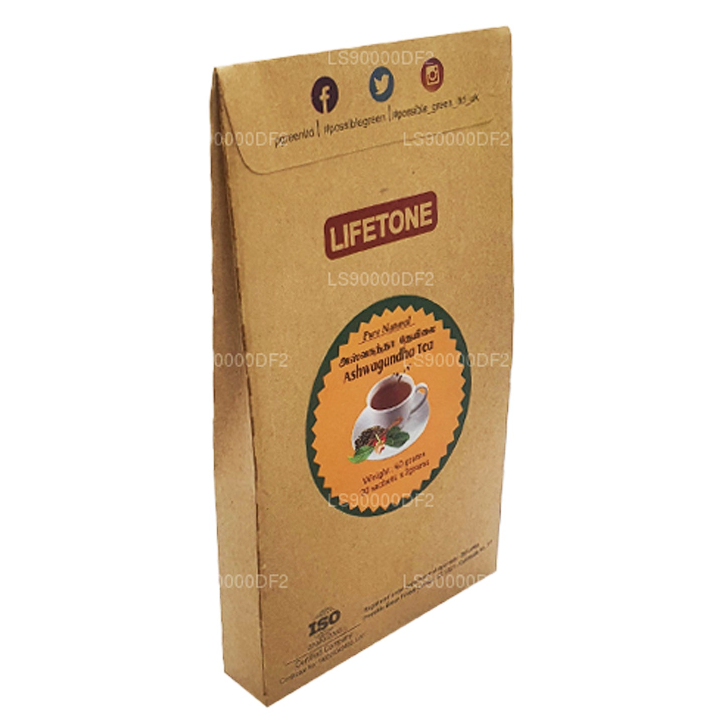 Lifetone Ashwagandha te (40 g)