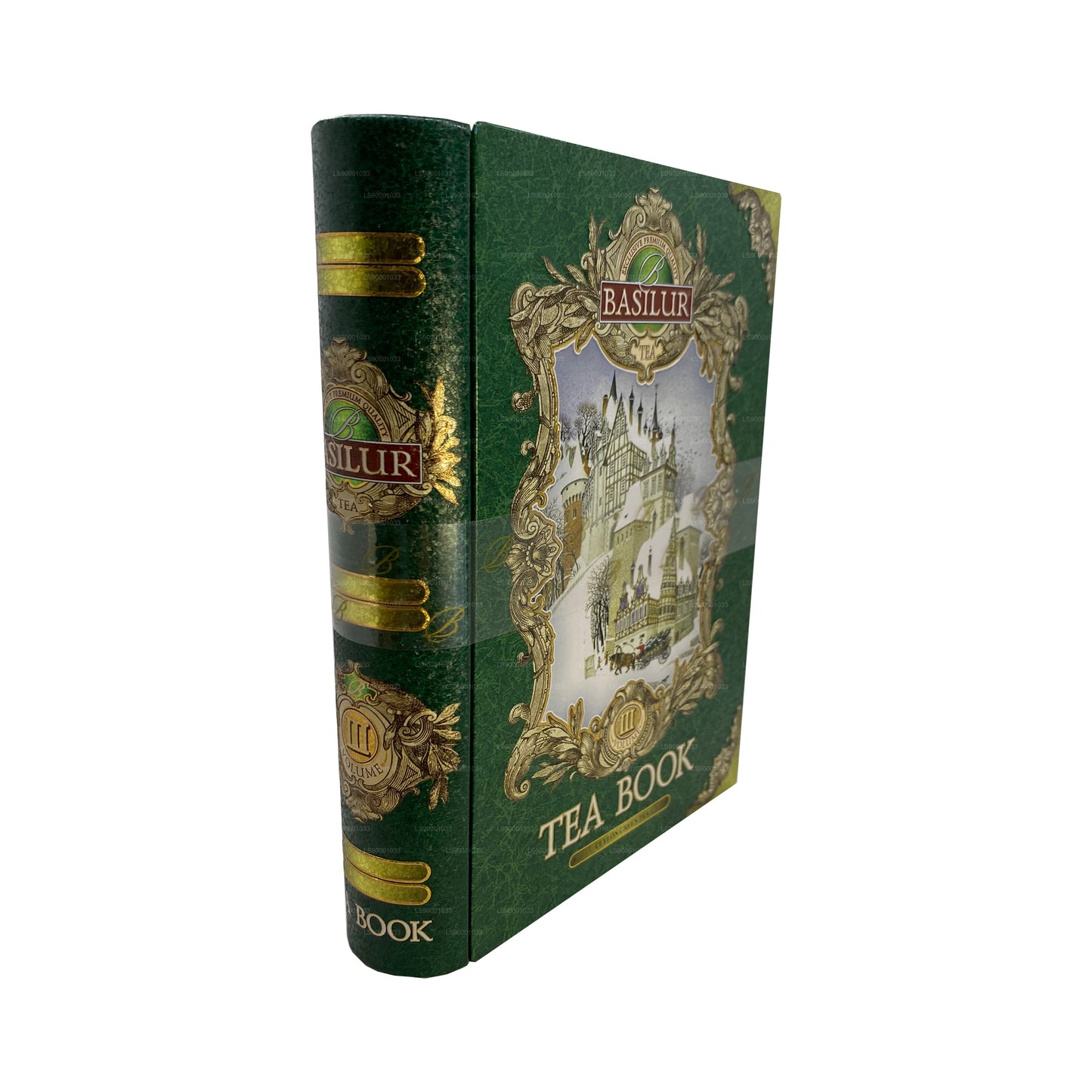 Basilur Tea Book „Tea Book Volume III - Grøn“ (100 g) Caddy