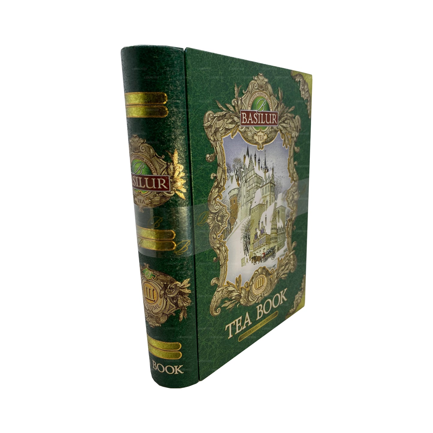 Basilur Tea Book „Tea Book Volume III - Grøn“ (100 g) Caddy