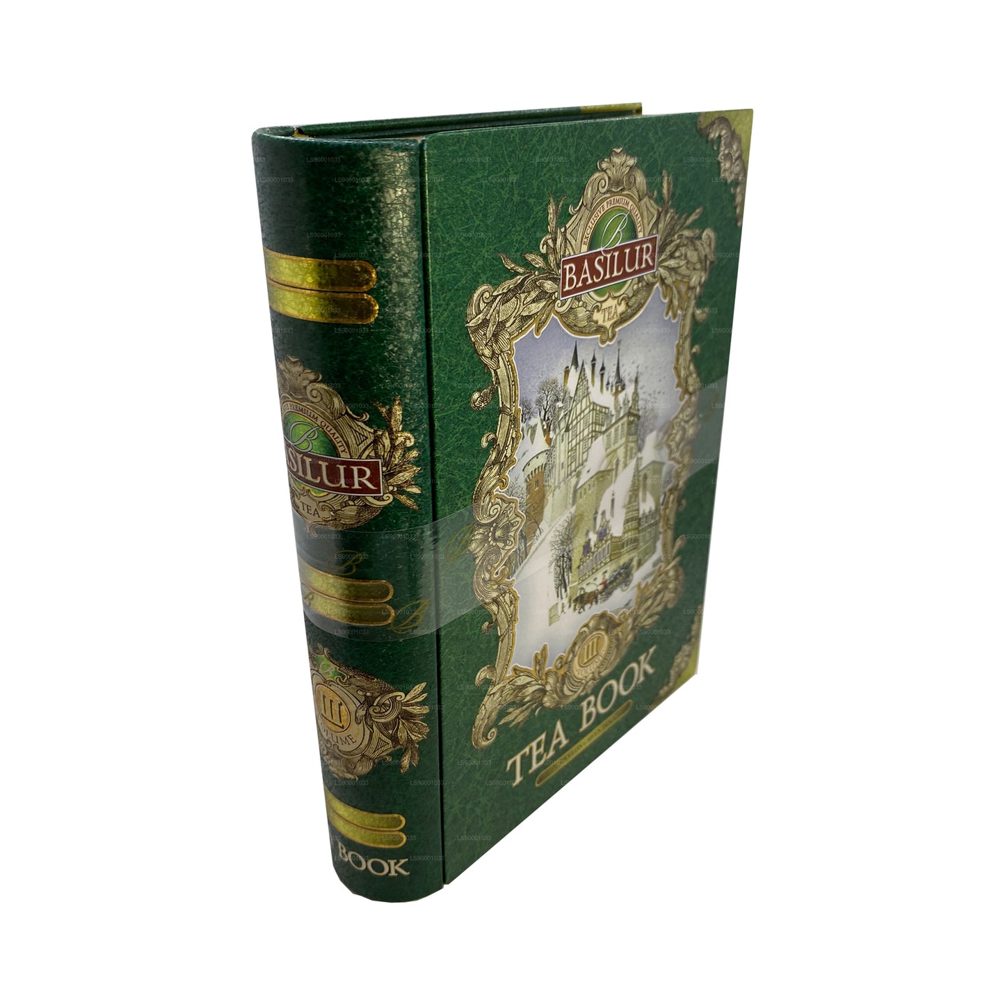 Basilur Tea Book „Tea Book Volume III - Grøn“ (100 g) Caddy