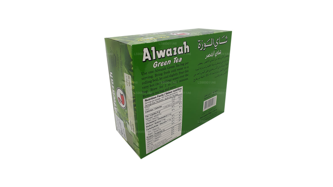 Alwazah grøn te 100 teposer (200g)