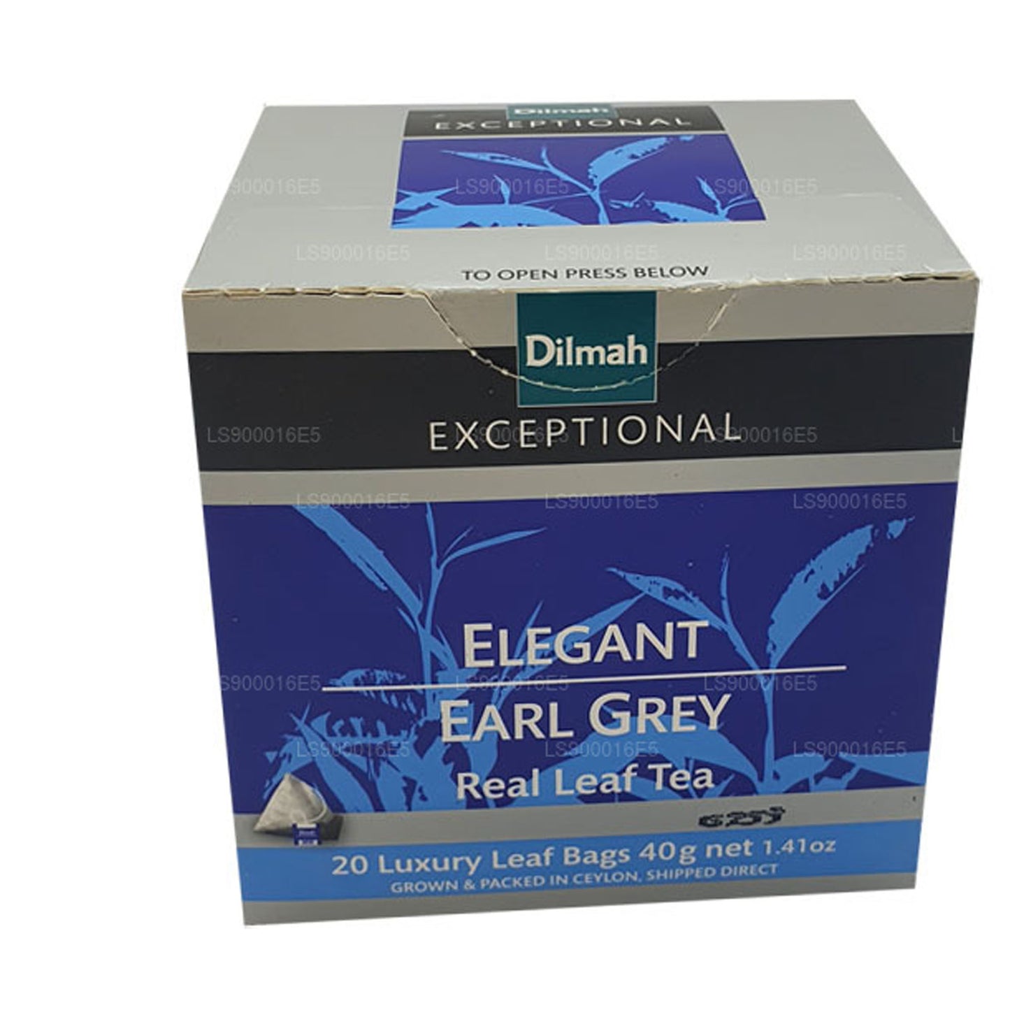 Dilmah Enestående Elegant Earl Grey Ægte Leaf Te (40g) 20 teposer