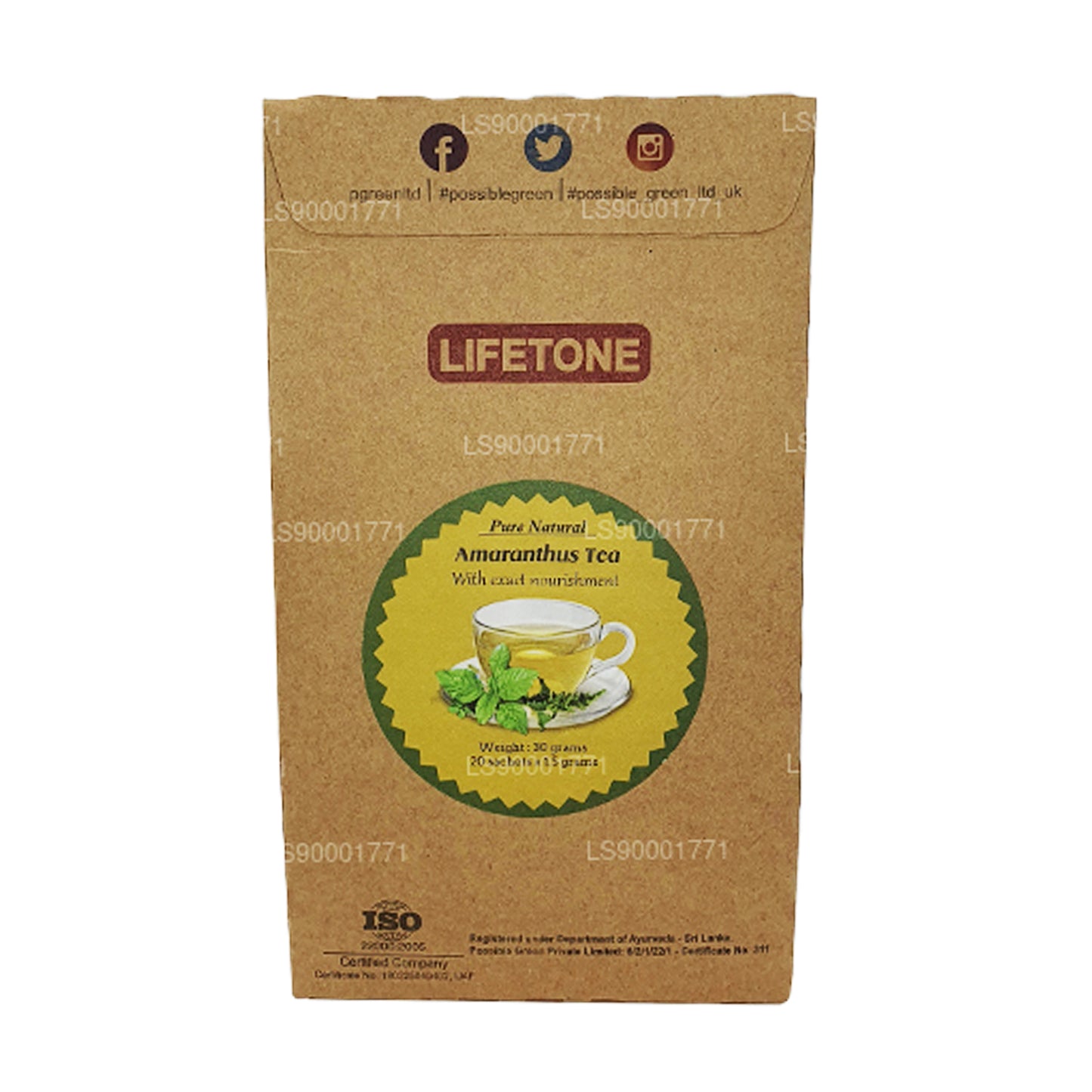 Lifetone Amranthus te (30g)