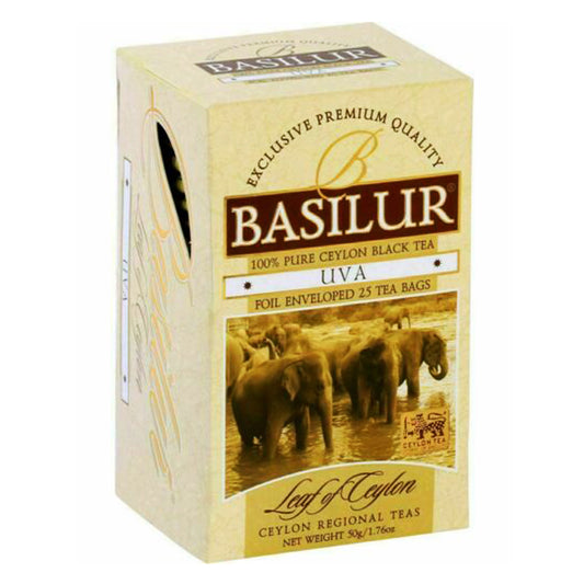 Basilur Uva Pure Ceylon Balck Te 25 Teposer (50g)