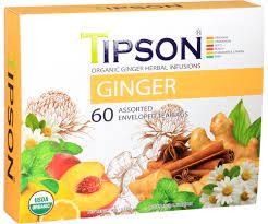 Tipson Organic Ginger Assorted (90g)