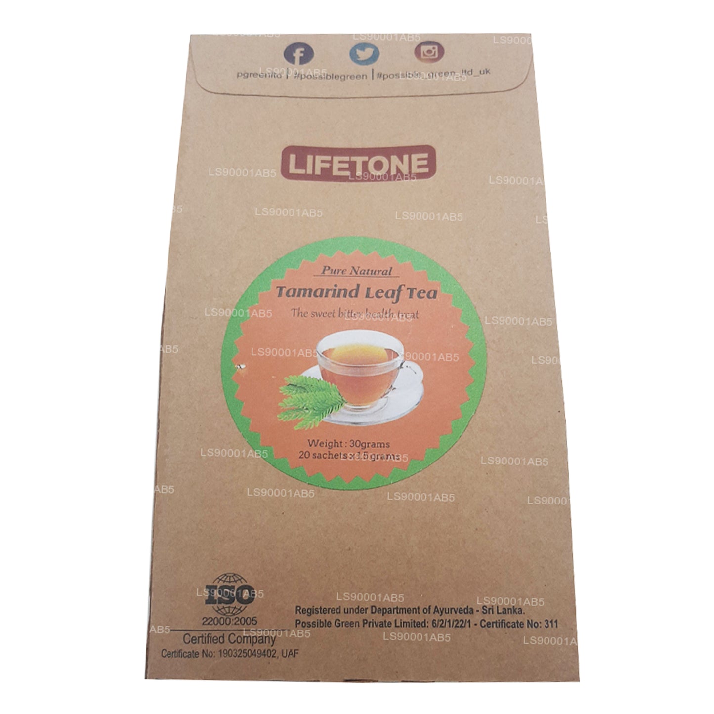 Lifetone Tamarind Leaf Te (40 g)