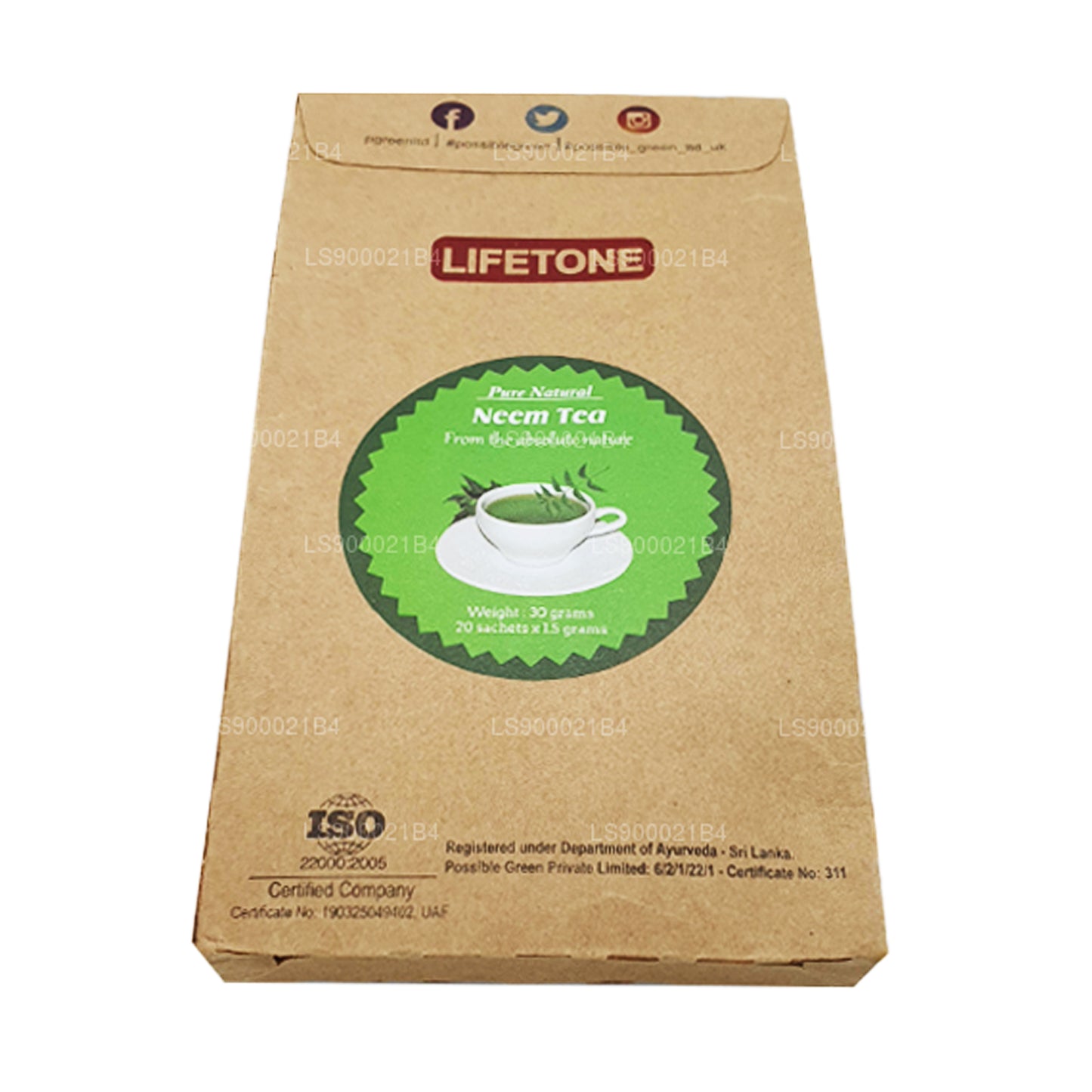 Lifetone Neem Leaf Tea (30 g)