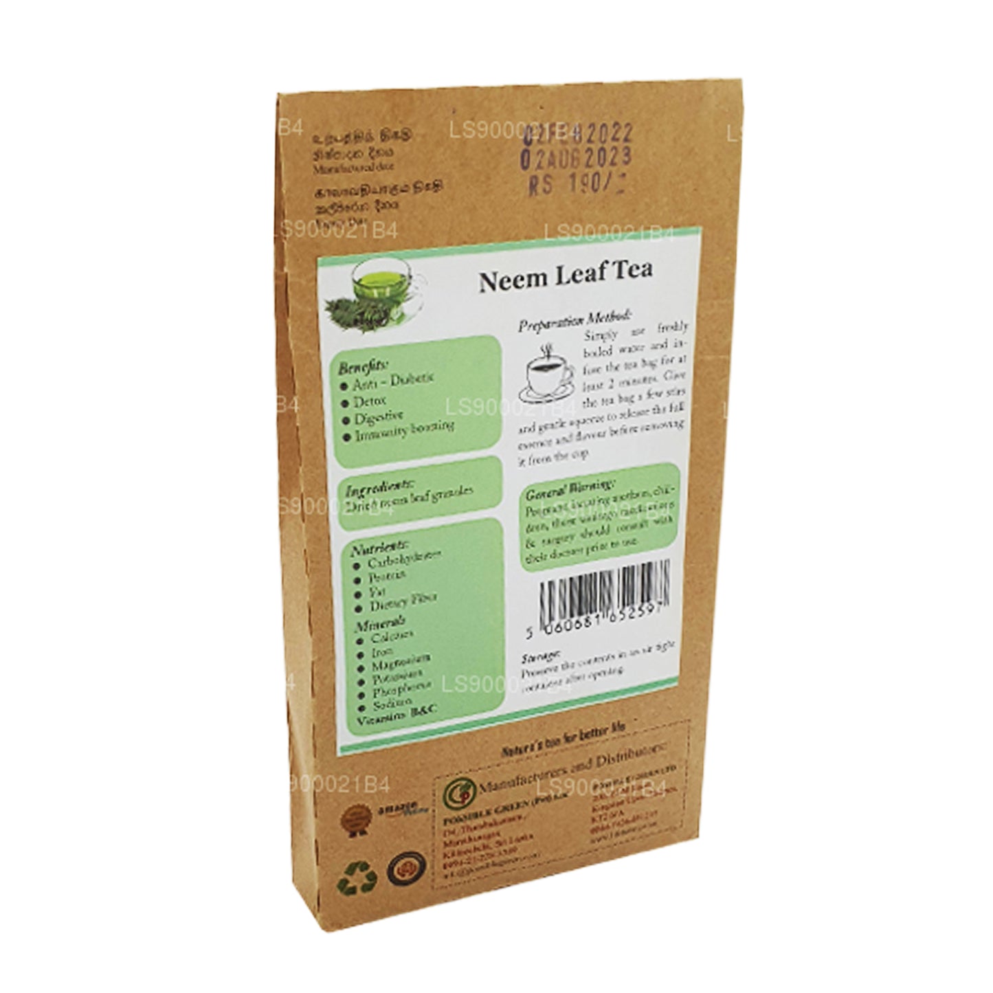 Lifetone Neem Leaf Tea (30 g)