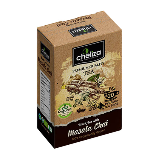 Cheliza Black Tea with Masala Chai (50g) 20 Tea Bags