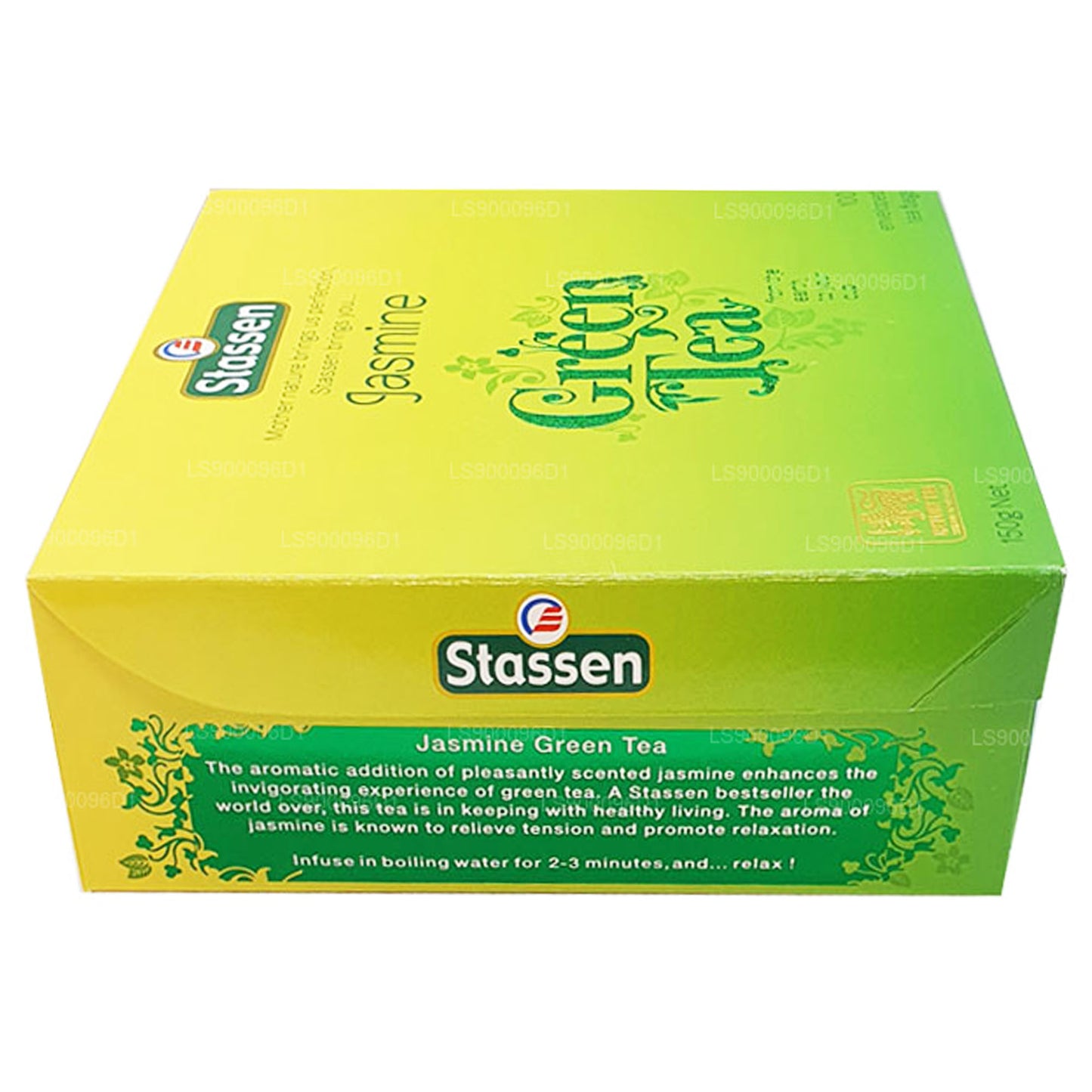 Stassen Jasmine grøn te (150g) 100 teposer