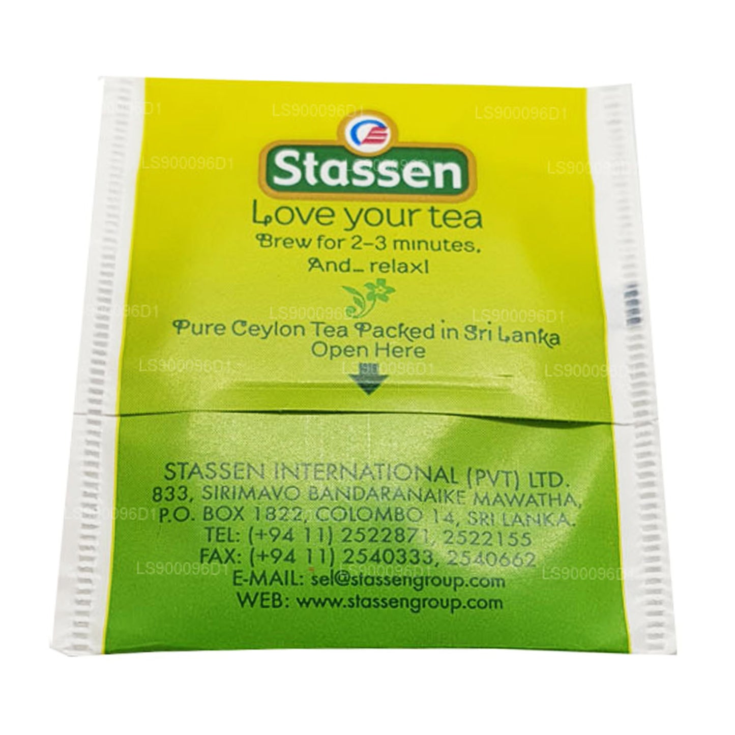 Stassen Jasmine grøn te (37,5 g) 25 teposer