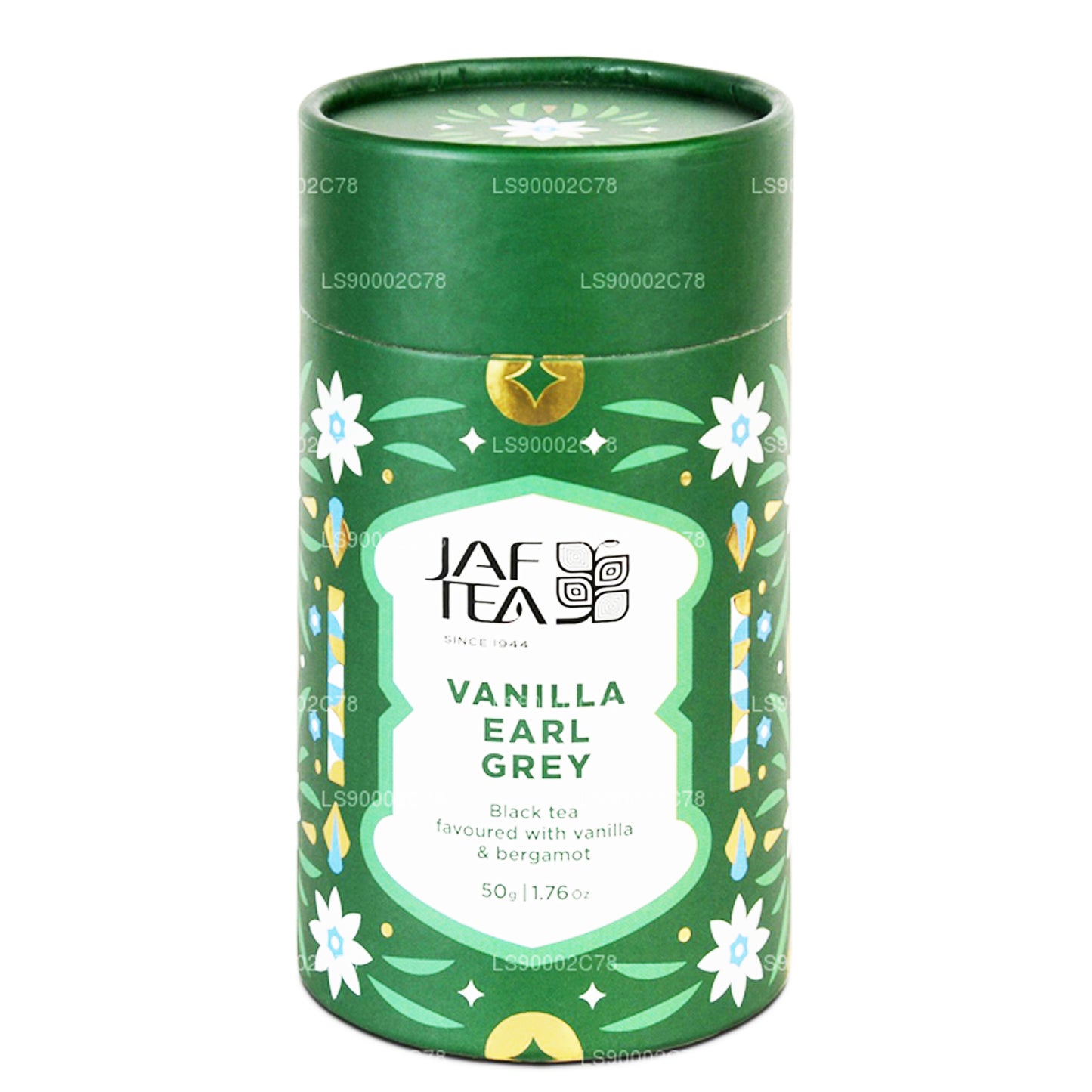 Jaf te Vanilla Earl Grey Black Tea aromatiseret med vanilje og bergamot (50g)