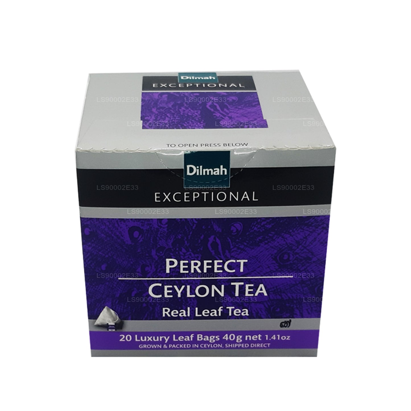 Dilmah Enestående Perfekt Ceylon Real Leaf Tea (40g) 20 Tag Tasker