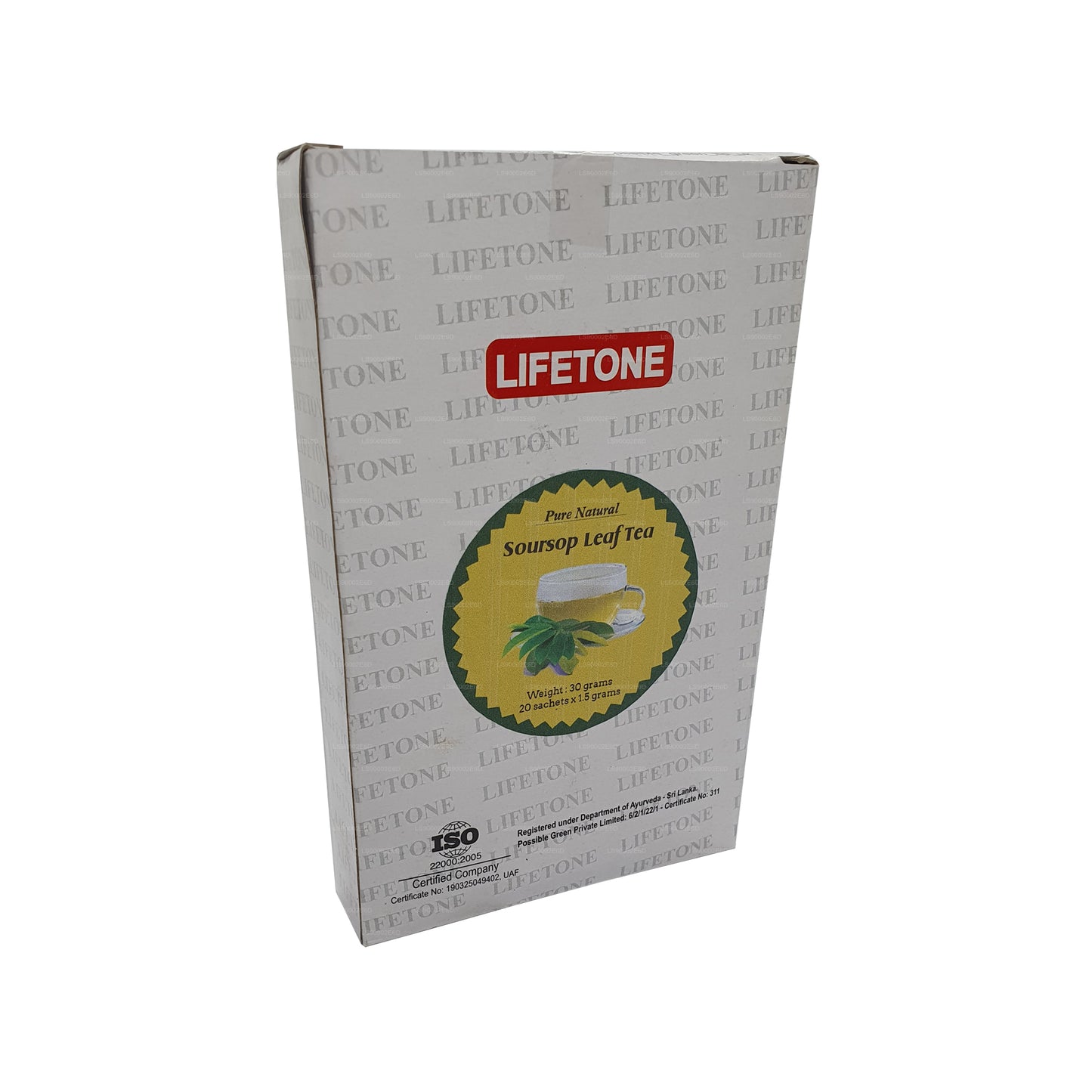 Lifetone Soursop Leaf Te (30 g) 20 teposer