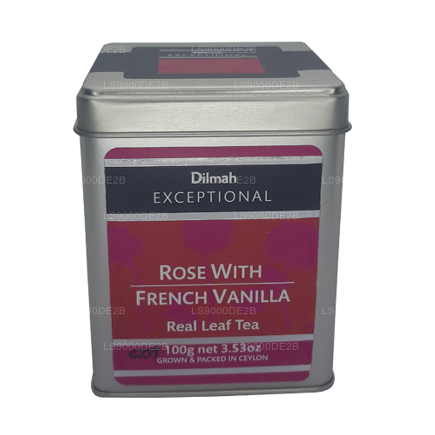 Dilmah ekstraordinær rose med fransk vanilje ægte blade te (40g) 20 teposer