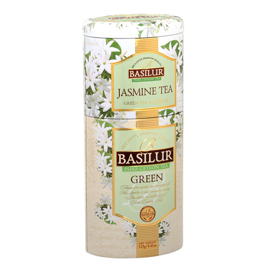 Basilur Frugter og blomster „Jasmine Te/Grøn“ (125g) Caddy