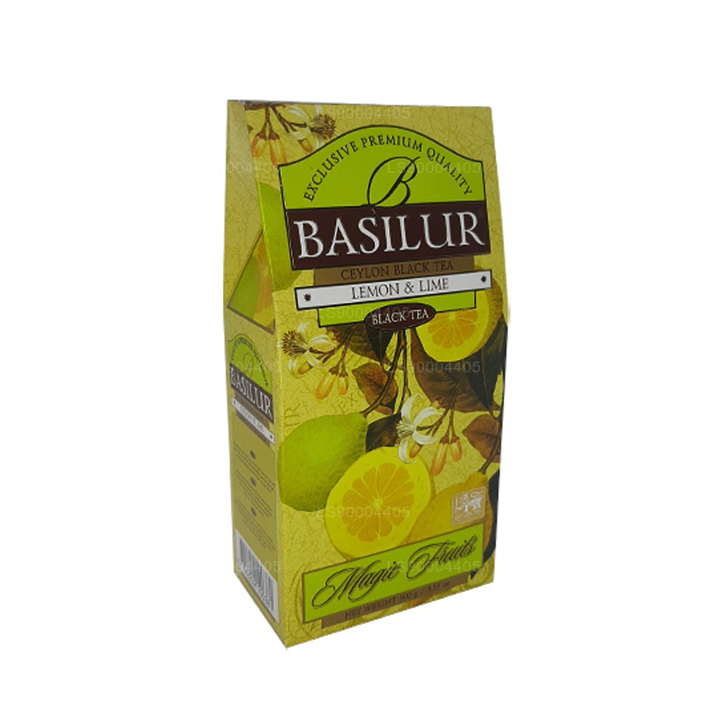 Basilur Citron og Lime Ceylon sort te (100g)