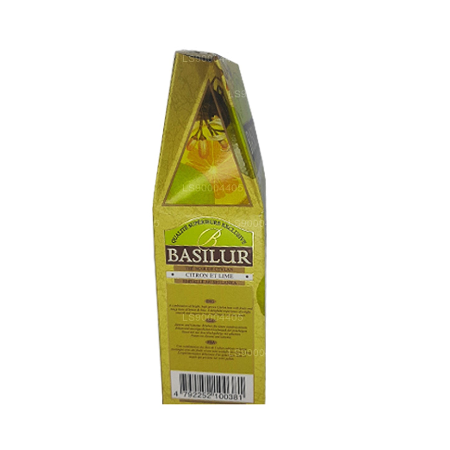 Basilur Citron og Lime Ceylon sort te (100g)