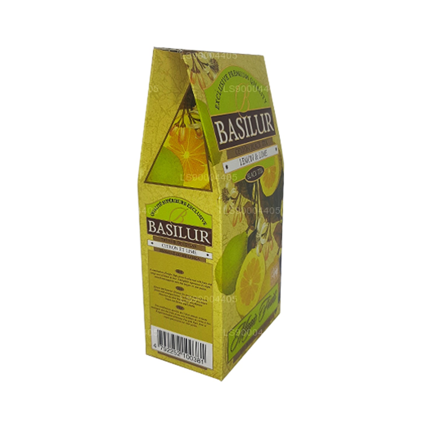 Basilur Citron og Lime Ceylon sort te (100g)