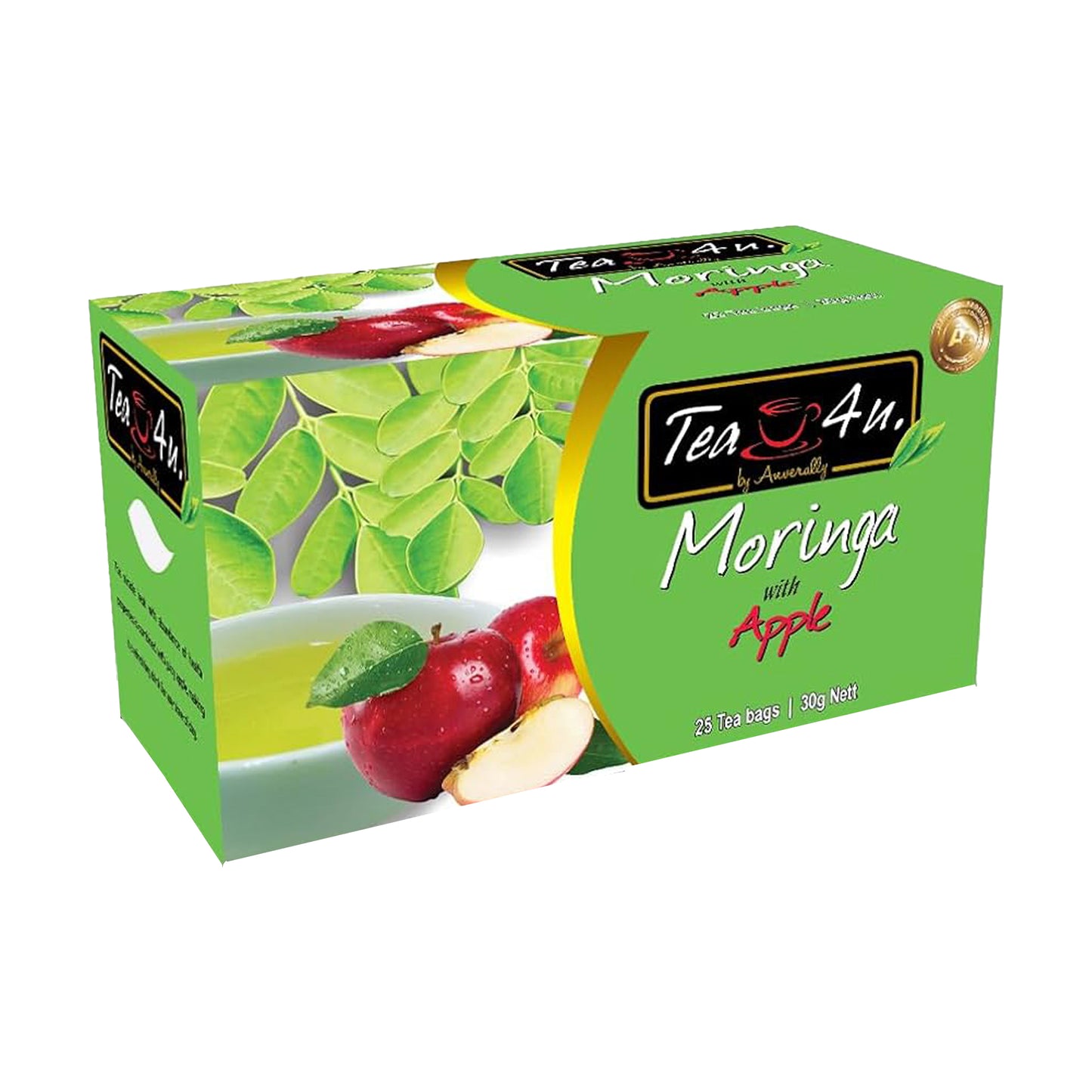 Tea4U Moringa med æble (30g) 25 teposer