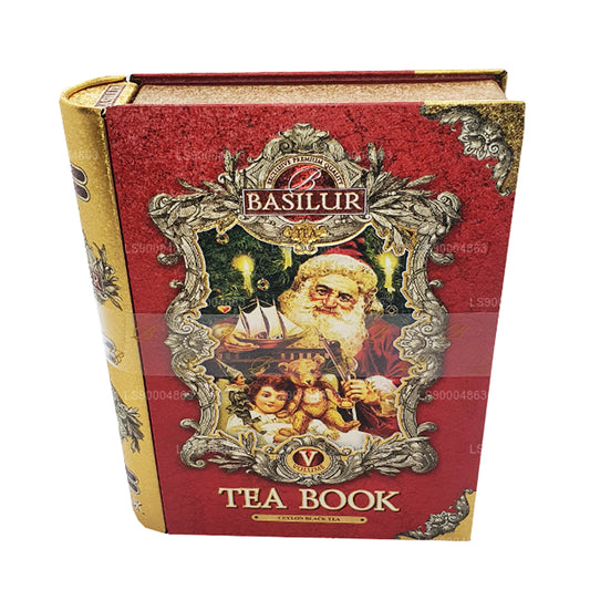 Basilur Festival „Tea Book Volume V - Rød“ (100 g) Caddy